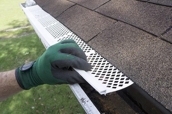 there are various types of gutter guards available for different types of gutters, including mesh, bottle brush, and reverse curve guards